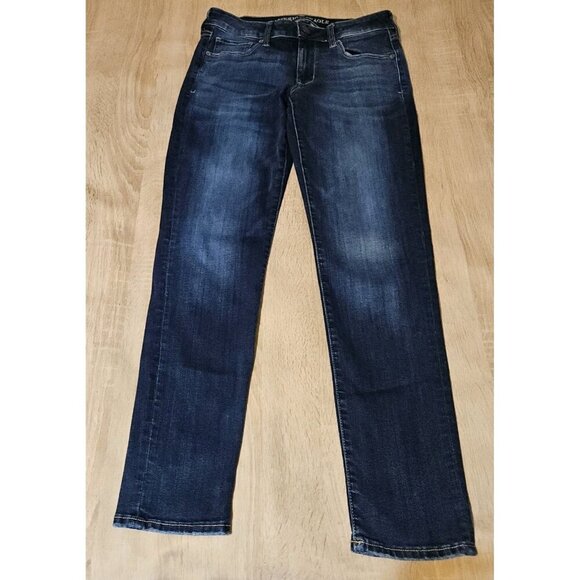 American Eagle Outfitters Distressed Women's Jeans Super Stretch Size 6 - Picture 1 of 10